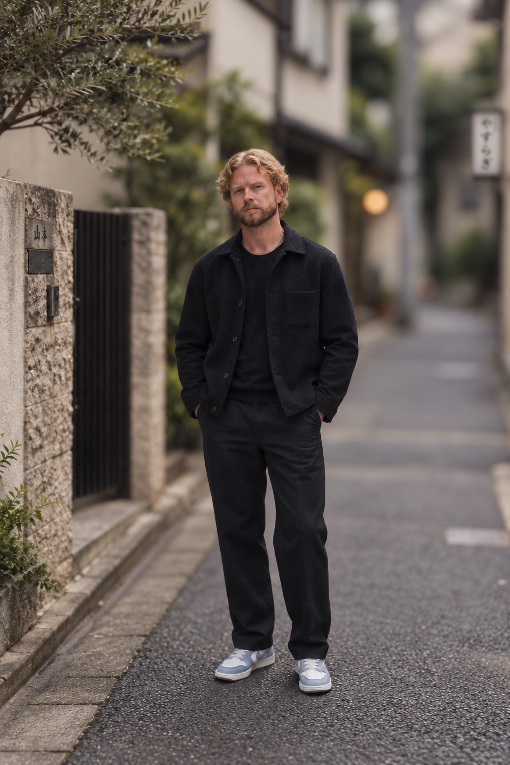 Julian Albou, Chief Operating Officer of Always Make Noise, standing in a quiet street